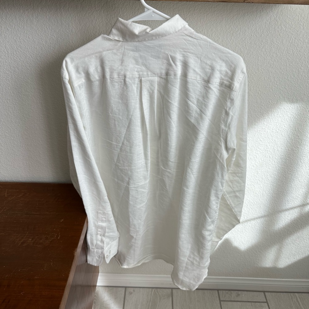 Linen Men’s button down - Picture 2 of 2
